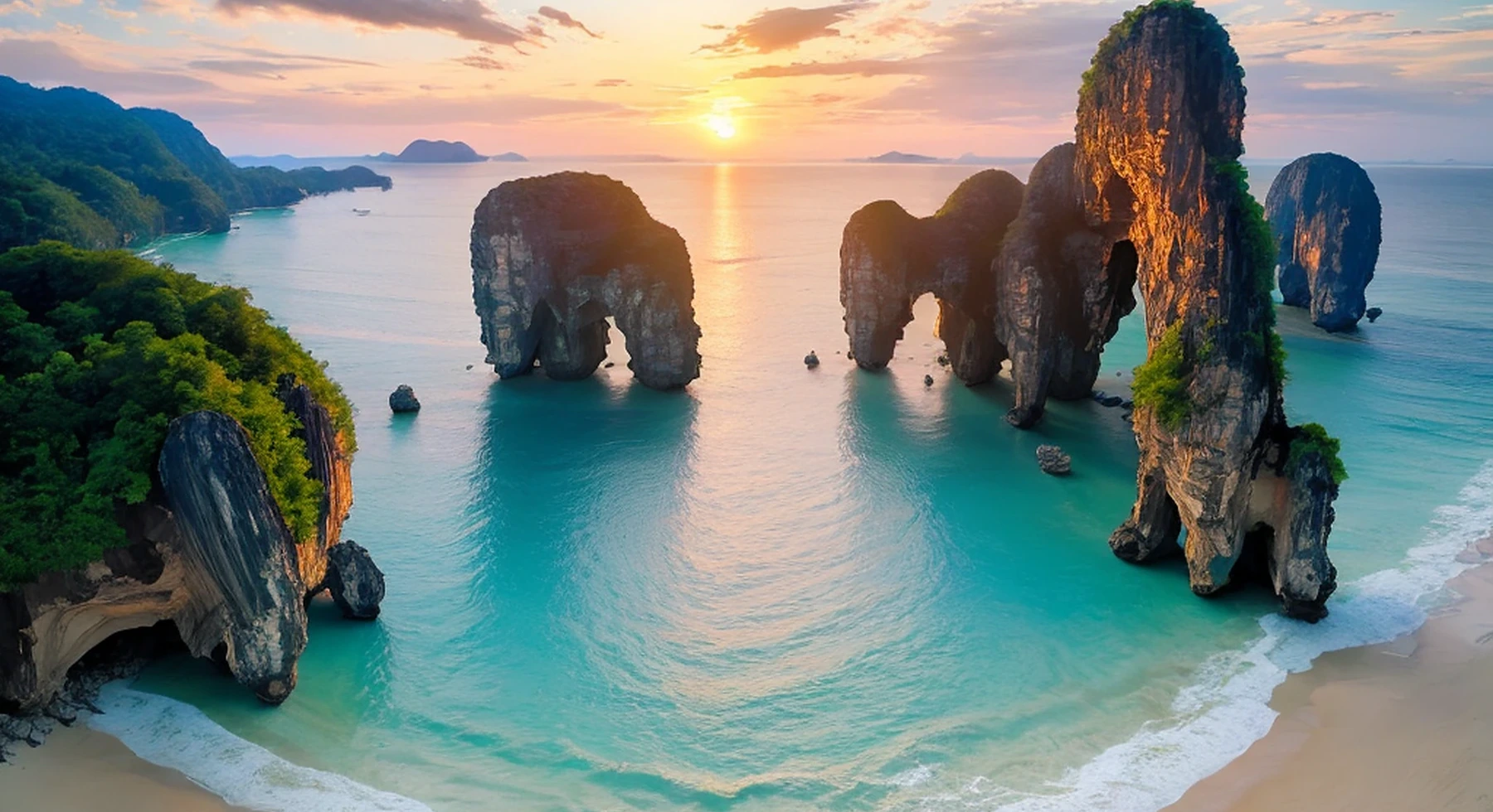 Thailand coastline