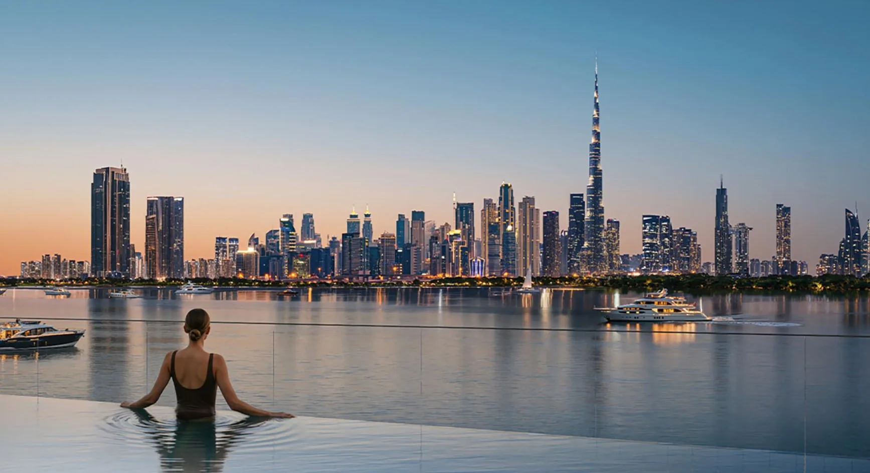 Creek Bay skyline pool