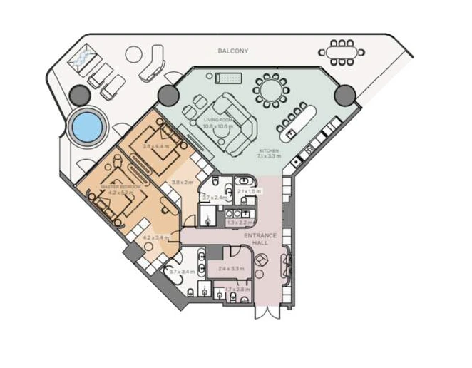 2 спальни · от 276,94 м² · от 14,0 млн AED