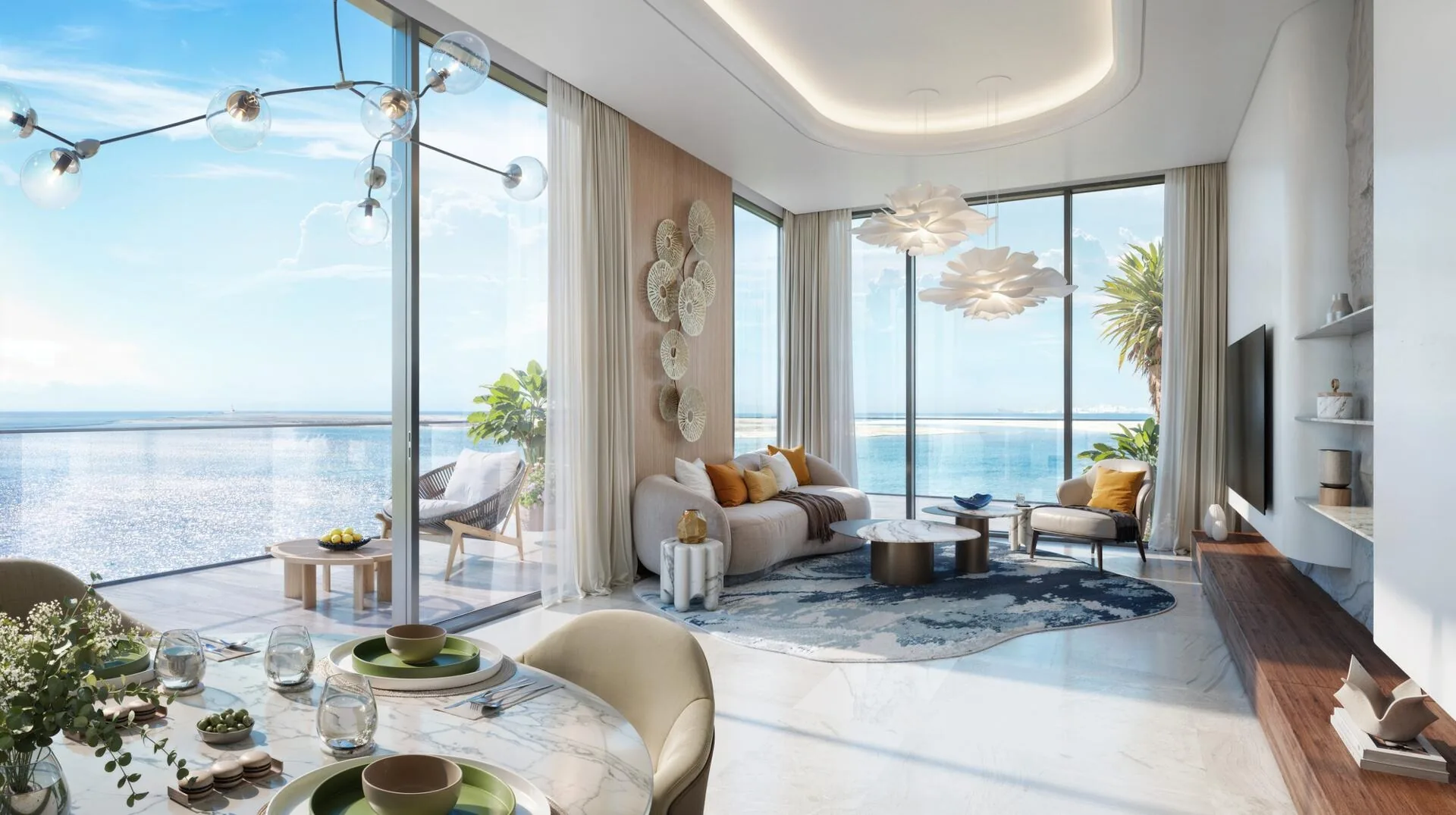 JW Marriott Residences living room